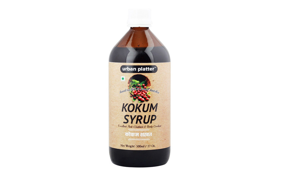 Urban Platter Kokum Syrup    Glass Bottle  500 millilitre